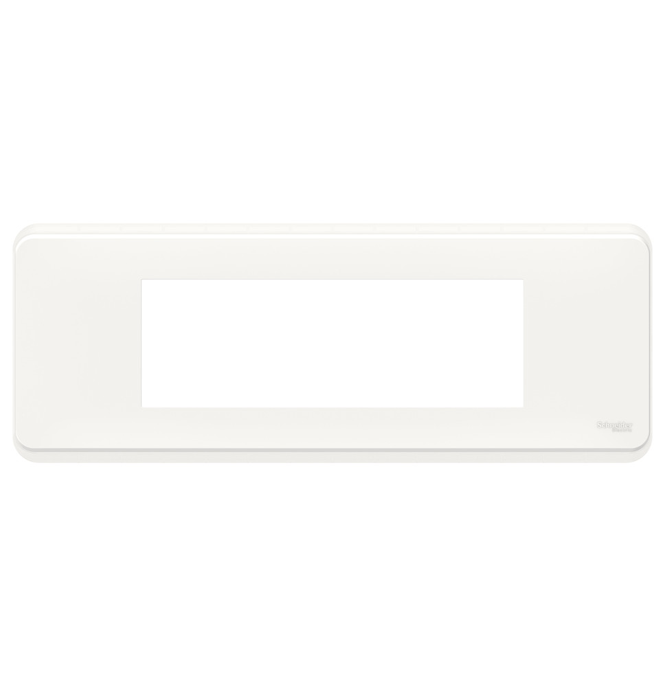 Plaque de finition - Blanc - 6 modules - Unica Pro Schneider Plaque de finition - Blanc - 6 modules - Unica Pro Schneider