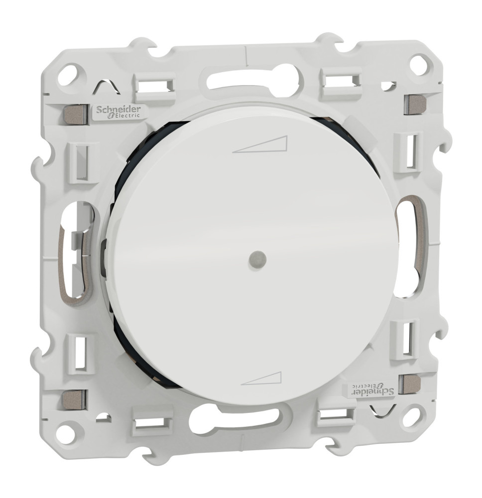 Interrupteur variateur universel blanc à poussoir PlusLink Interrupteur variateur universel blanc à poussoir PlusLink
