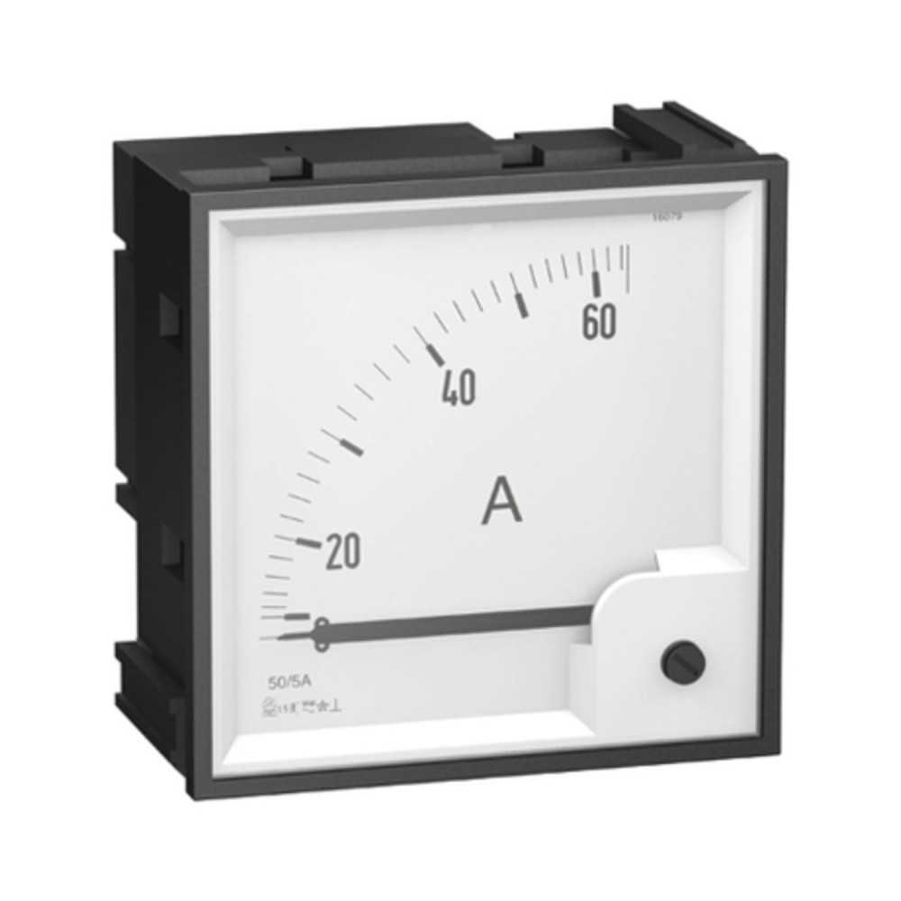 Cadran 1,3In 0-100A pour ampèremètre analogique 72x72mm dpt std