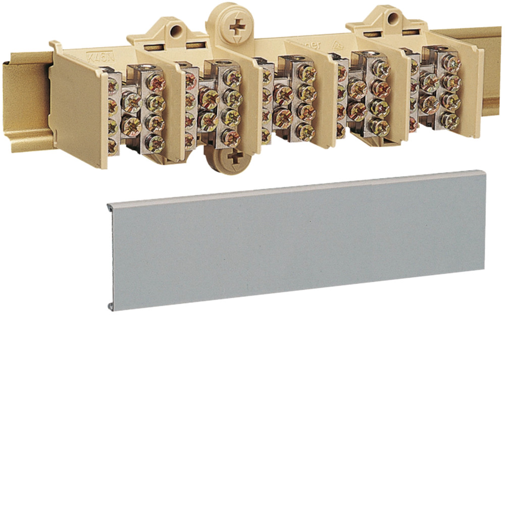 Bloc de jonction 125A 5P 2X25 + 4X16 + couvercle de protection - Hager - K025,Prise & Coffret