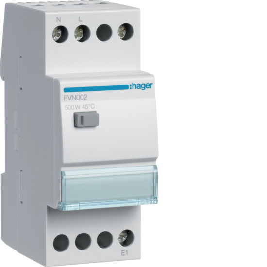 Télévariateur universel 2 modules 500W - Hager - EVN002,Luminaire Hager