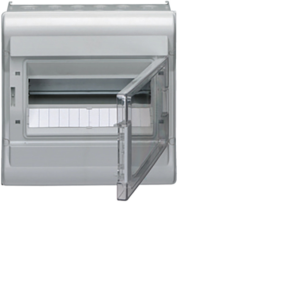 Coffret de distribution étanche vector IP55, 1 rangée 18 modules 302x418x151mm - Hager -