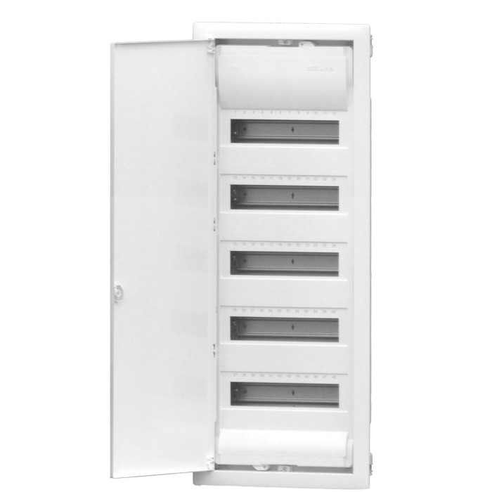 Coffret de distribution encastré volta, 4 rangées 48 modules 755,50x348x98mm - Hager - VU48ND,Prise