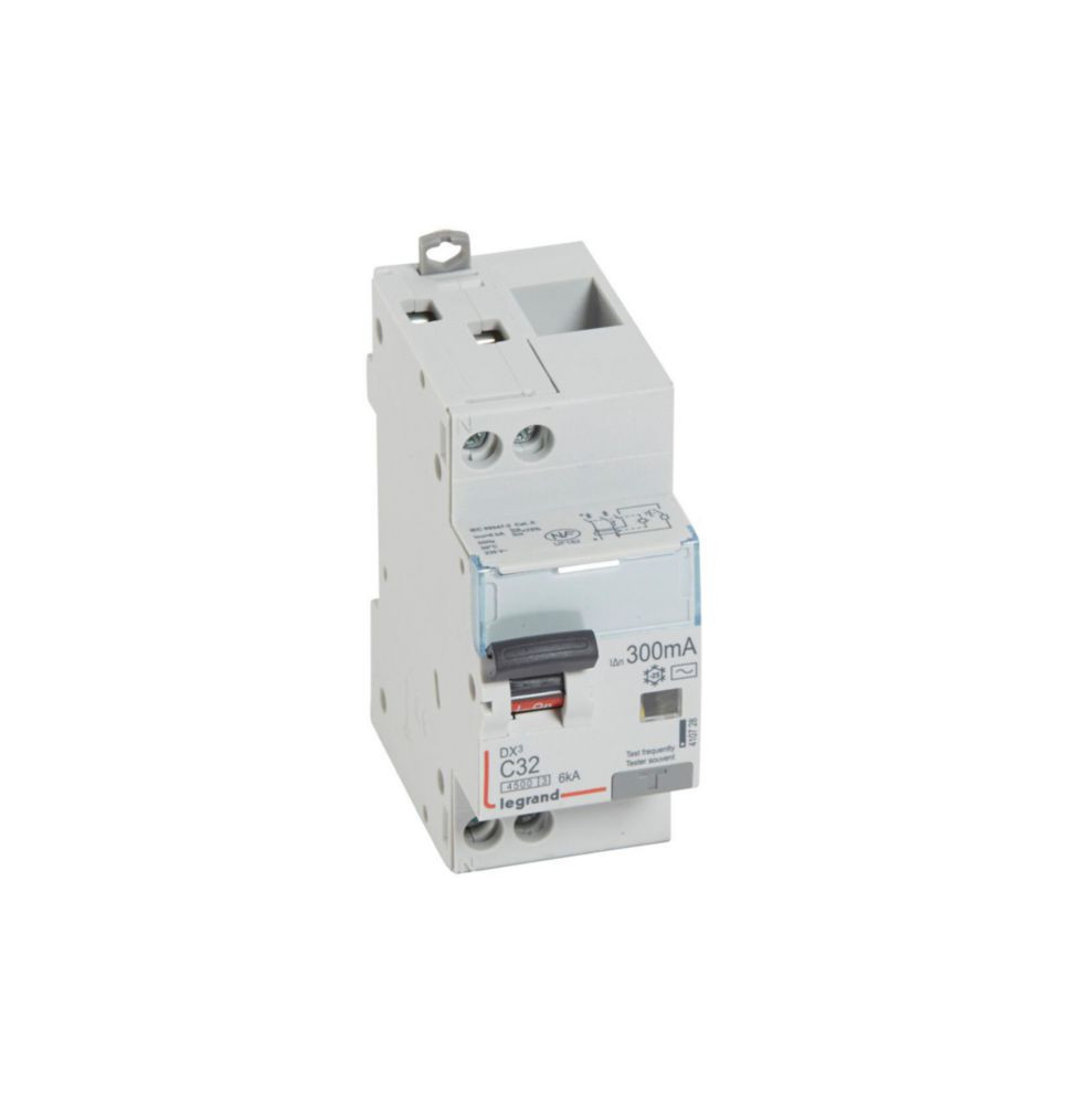Disjoncteur différentiel DX³4500 arrivée haute et départ bas à Disjoncteur différentiel DX³4500 arrivée haute et départ bas à