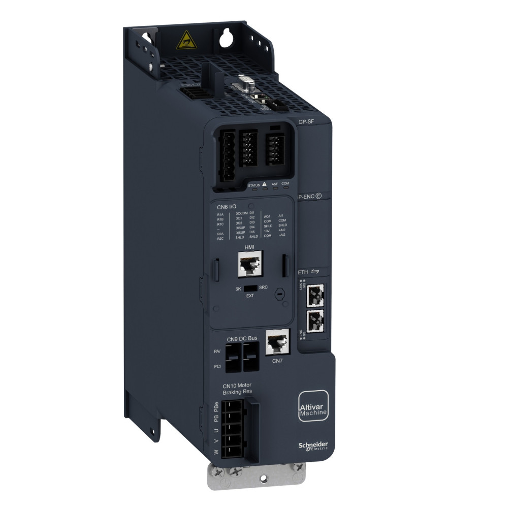 Variateur de vitesse - 0,75kW - 400V - haute perf avec Ethernet Altivar Machine Schneider Electric