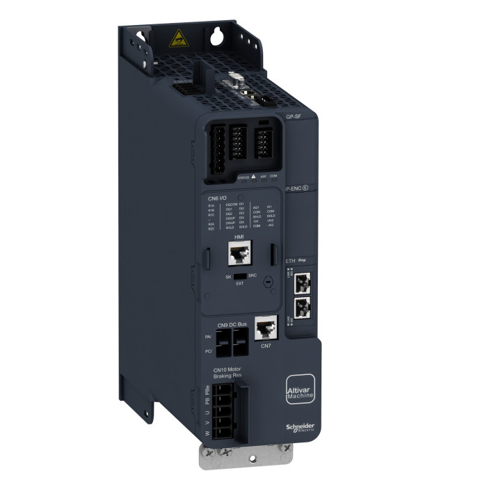 Variateur de vitesse - 0,75kW - 400V - haute perf avec Ethernet Altivar Machine Schneider Electric
