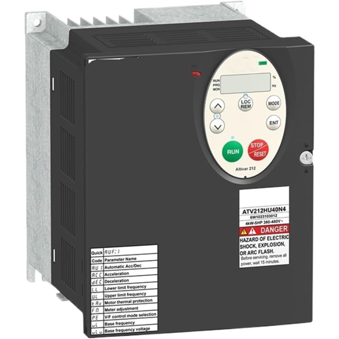 Variateur de vitesse - 3ph - 5,5kW - 7,5hp - 480V - CEM - IP21 Altivar - ATV212 Schneider Electric