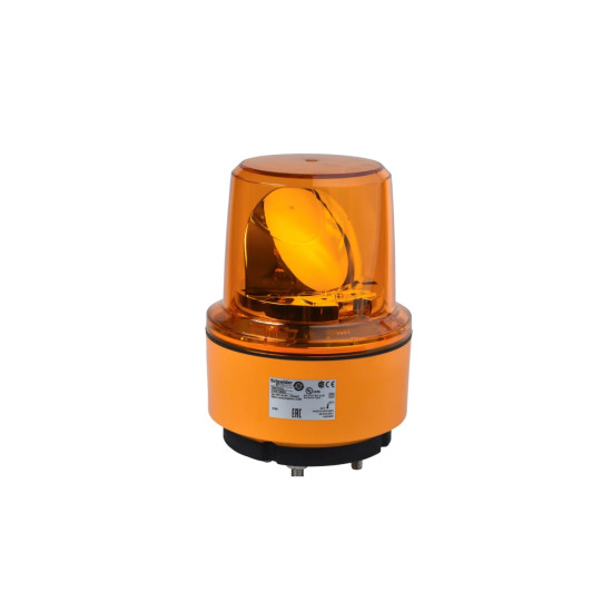 Sirène feu rotatif oran, equipe de del, 230V Harmony XVR Schneider Electric - XVR13M05L,Produits