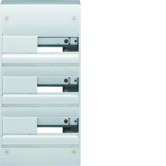 Tableau électrique gamma+ 13, 3 rangées, 13 Modules, Quickfix - Hager - GD313A,Prise & Coffret