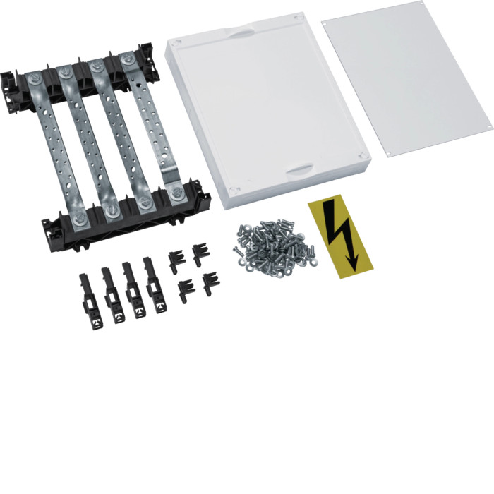 Unité d'équipement jeu de barre 4P 400A H300xL250mm pour univers - Hager - UE21D3,Prise & Coffret