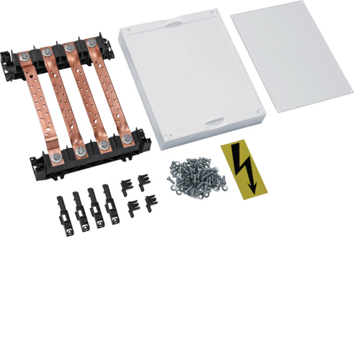 Unité d'équipement jeu de barre 4P 160A H300xL250mm pour univers - Hager - UE21D1,Prise & Coffret