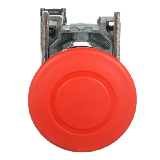 Bouton arrêt, rouge, 40 mm * 22 mm, à pousser-tirer, Easy Harmony XB2 Easy Harmony XB2 Schneider