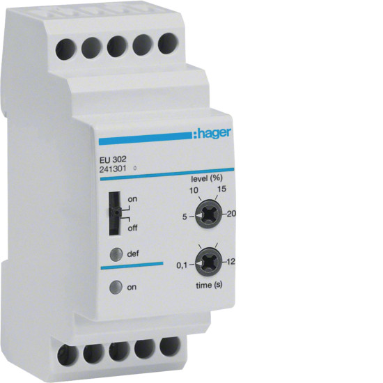 Relais de contrôle compresseur triphasé 400 V - Hager - EU302,Variateurs de vitesse - Variateur de