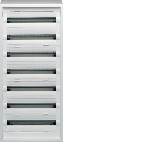 Coffret, NewVegaD, 1200x550x193mm, saillie, 7 rangées, 168 modules - Hager - FD72DN,Prise & Coffret