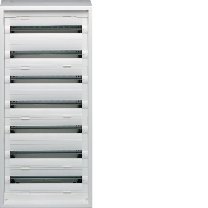 Coffret, NewVegaD, 1200x550x193mm, saillie, 7 rangées, 168 modules - Hager - FD72DN,Prise & Coffret
