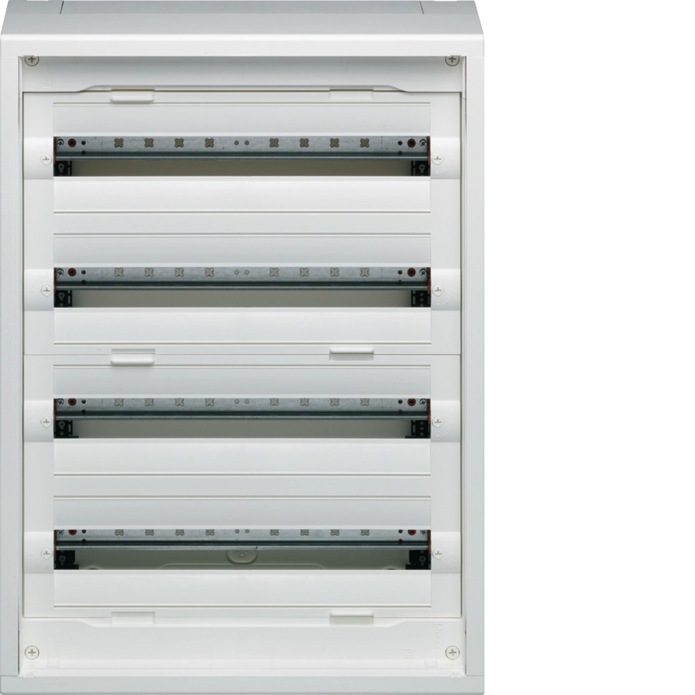 Coffret, NewVegaD, 750x550x193mm, saillie, 4 rangées, 96 modules - Hager - FD42DN,Prise & Coffret