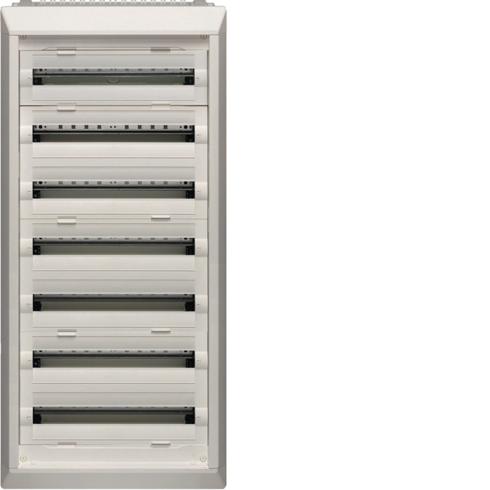 Coffret, NewVegaD,1287x550x150mm, encastré 7 rangées 168 modules- Hager - FU72DN,Prise & Coffret
