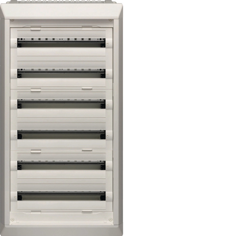 Coffret, NewVegaD, 1137x550x150mm, encastré 6 rangées, 144 modules - Hager - FU62DN,Prise & Coffret