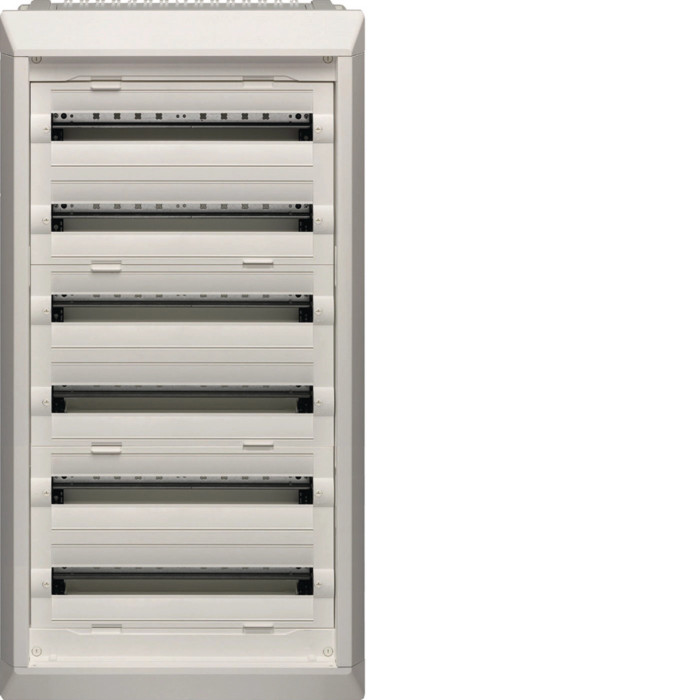 Coffret, NewVegaD, 1137x550x150mm, encastré 6 rangées, 144 modules - Hager - FU62DN,Prise & Coffret
