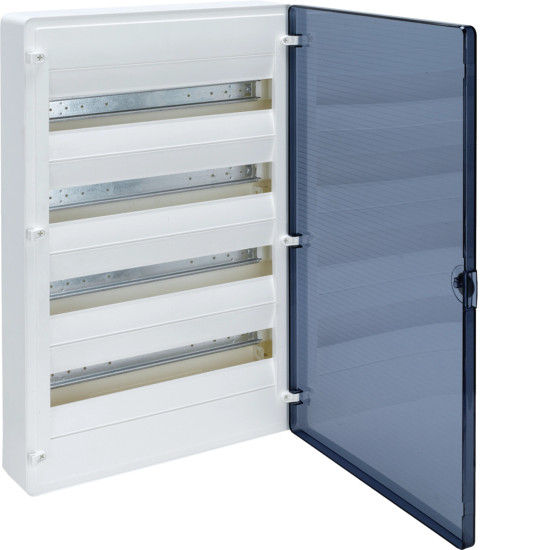 Coffret saillie 72 M porte transparent - Hager - VS418TF,Prise & Coffret Industriels Hager