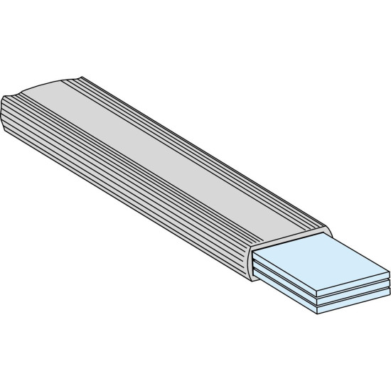 Barre souple isolée - 32x6mm - L 1800mm, PrismaSeT G Schneider Electric - LVS04752,Accessoires