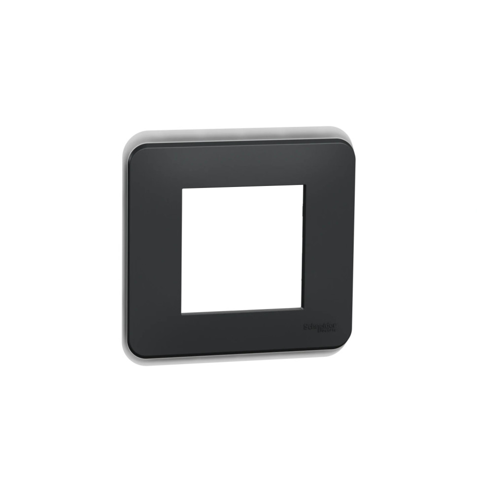 Plaque de finition - Anthracite - 1 poste Unica Pro Schneider Plaque de finition - Anthracite - 1 poste Unica Pro Schneider