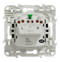 Prise de courant 2P+T - anthracite - à vis - connexion rapide