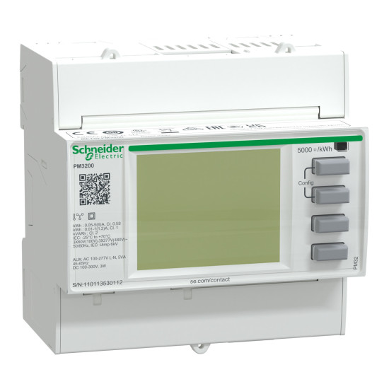 Centrale de mesure - PM3200 - modulaire PowerLogic Schneider