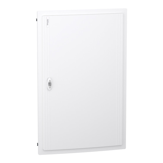 Coffret plastique encastré 5 rang. 24 modules - avec porte pleine PrismaSeT XS Schneider Electric -