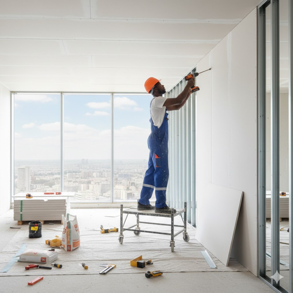 Plaquiste Professionnel - Technicien en bâtiment,Technicien en Bâtiment