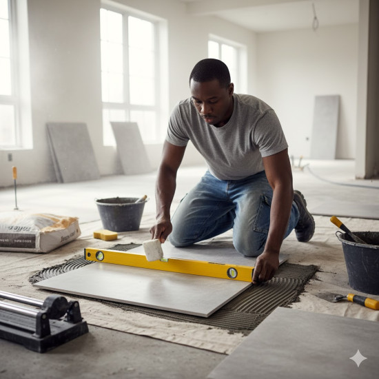 Carreleur Professionnel - Technicien en bâtiment,Technicien en Bâtiment