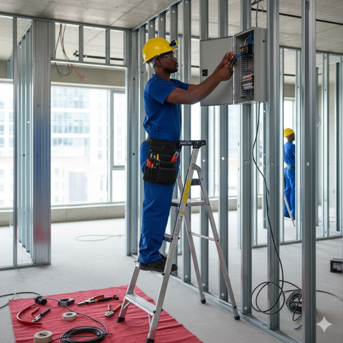Electricien Professionnel - Technicien en bâtiment,Technicien en Bâtiment