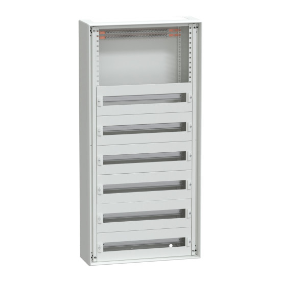 Coffret 6 rangées - 24M - Pack 250 - IP30 PrismaSeT G Schneider Electric - LVS08068,Coffret