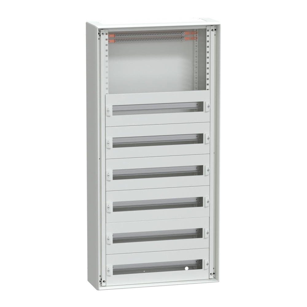 Coffret 6 rangées - 24M - Pack 250 - IP30 PrismaSeT G Schneider Electric - LVS08068,Coffret
