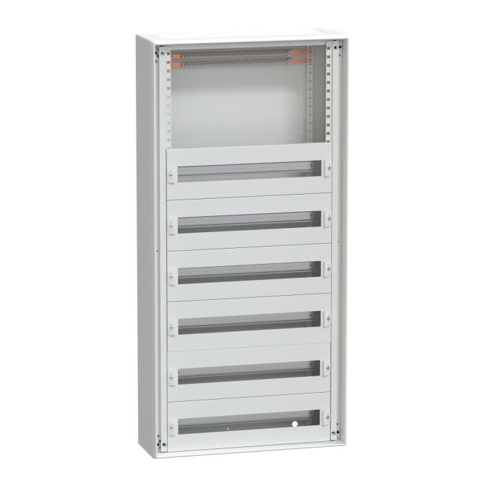 Coffret 6 rangées - 24M - Pack 250 - IP30 PrismaSeT G Schneider Electric - LVS08068,Coffret