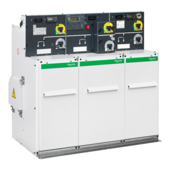 Interrupteur - sectionneur (I) verr. Boucle DE-I - 630A Série SeT RM6 Schneider Electric -