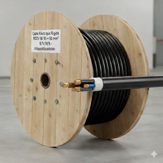 Câble Electrique Rigide R2V - RO2V - HG1000 - U-1000 R2V