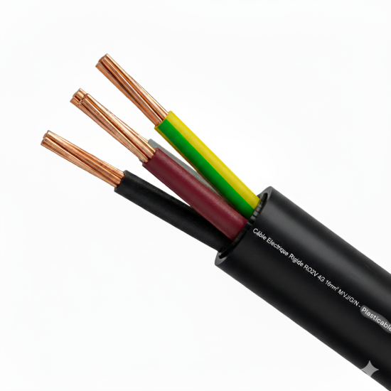 Câble Electrique Rigide R2V - RO2V - HG1000 - U-1000 R2V