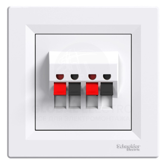Double sortie haut - parleur IP20 Blanc Schneider Electric - EPH5700121,Prise & Accessoires