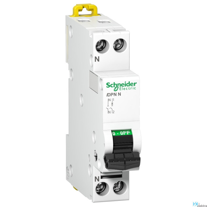 Disjoncteur - iDPN N - 1P + N - 2A - courbe C Clario IDPN Schneider Electric - A9N21553,Disjoncteur