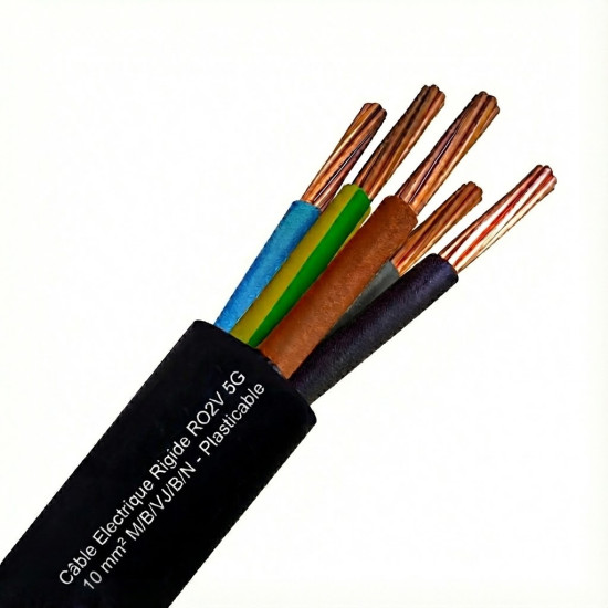 Câble Electrique Rigide R2V - RO2V - HG1000 - U-1000 R2V