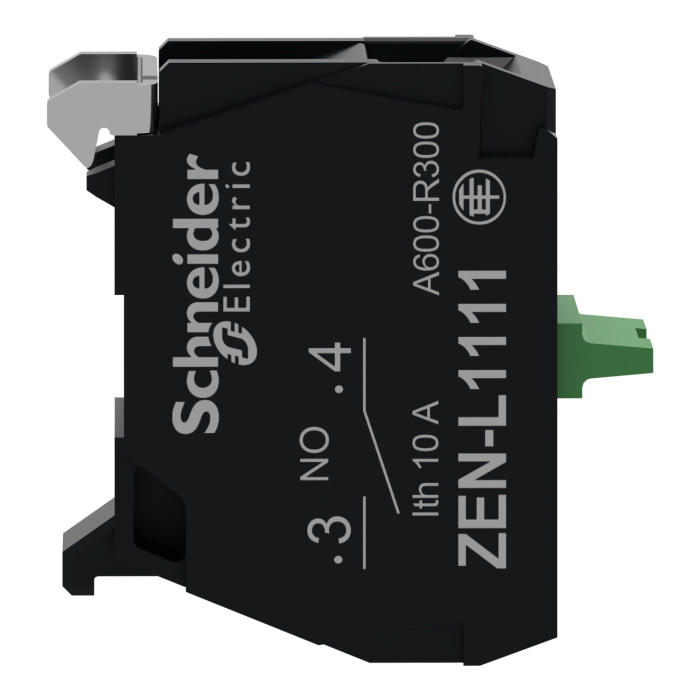 Bloc contact F pour boite - raccordement vis étrier Harmony XAL Schneider Electric -