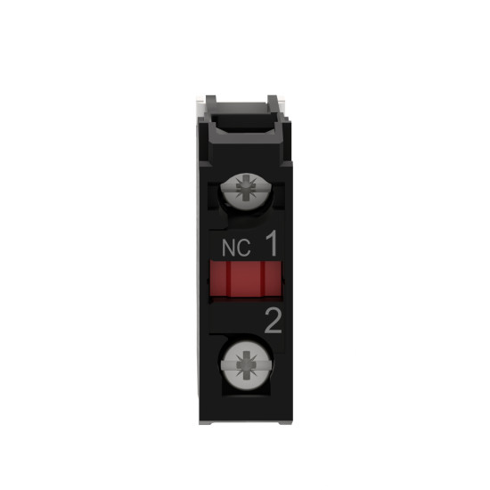 Bloc contact - 1O - raccordement vis-étrier, Harmony Schneider Electric - ZBE102,Automatisation et