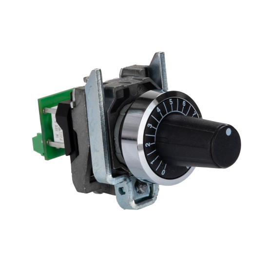 Potentiomètre complet - rhéostat - Ø22 - raccordement sur bornier, Harmony XB4 Schneider Electric -