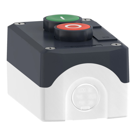 Boutons poussoirs 2 - Ø22 - vert /rouge, Harmony XALD Schneider Electric - XALD213,Accueil