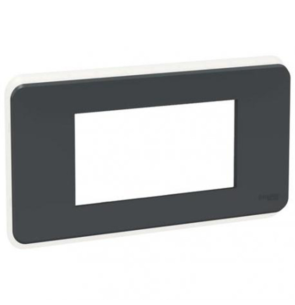 Plaque de finition - Anthracite - 8 modules -Schneider Electric Plaque de finition - Anthracite - 8 modules -Schneider Electric