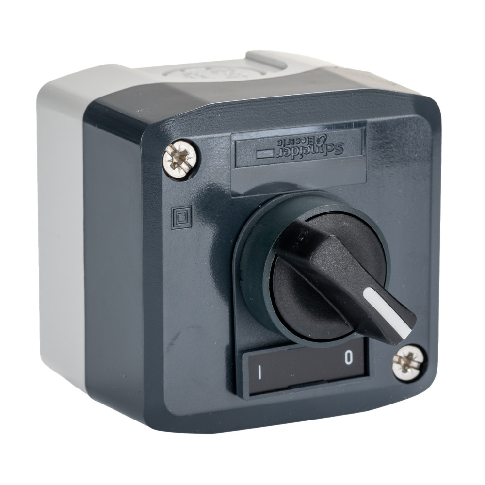 Bouton tournant Ø22 à manette - 1F, Harmony XALD Schneider Electric - XALD134,Bouton poussoir -
