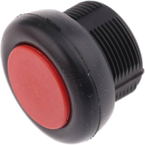 Tête bouton poussoir - capuchonné - rouge, Harmony XAC Schneider Electric - XACA9414,Automatisation
