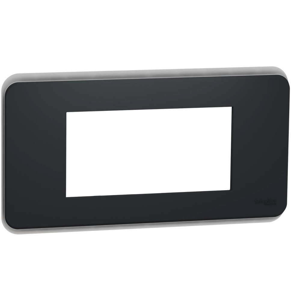 Plaque de finition - Anthracite - 4 modules - Unica Pro Plaque de finition - Anthracite - 4 modules - Unica Pro