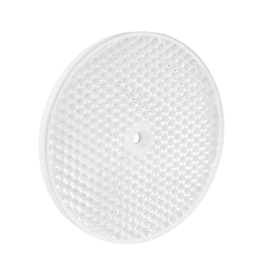 Réflecteur rond 80X80 mm pour détecteur photoélectrique, OsiSense XU Schneider Electric -